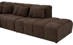 Goossens excellent hoekbank kubus bruin stof - 8252759-goossens-excellent-kubus-bank-stof-bruin-01