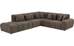 Goossens excellent hoekbank kubus bruin stof - 8252760-gespiegeld-03