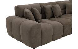 Goossens excellent hoekbank kubus bruin stof - 8252760-goossens-excellent-kubus-bank-stof-bruin-01