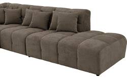 Goossens excellent hoekbank kubus bruin stof - 8252760-goossens-excellent-kubus-bank-stof-bruin-01