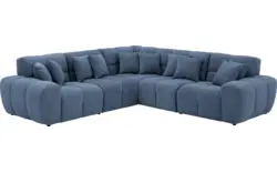 Goossens excellent hoekbank kubus blauw stof - 8252764-goossens-excellent-kubus-bank-stof-blauw-01