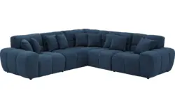 Goossens excellent hoekbank kubus blauw stof - 8252765-goossens-excellent-kubus-bank-stof-blauw-01