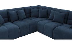 Goossens excellent hoekbank kubus blauw stof - 8252765-goossens-excellent-kubus-bank-stof-blauw-01
