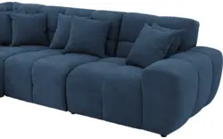 Goossens excellent hoekbank kubus blauw stof - 8252765-goossens-excellent-kubus-bank-stof-blauw-01