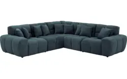 Goossens excellent hoekbank kubus blauw stof - 8252767-goossens-excellent-kubus-bank-stof-blauw-01