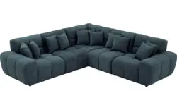 Goossens excellent hoekbank kubus blauw stof - 8252767-goossens-excellent-kubus-bank-stof-blauw-01