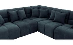 Goossens excellent hoekbank kubus blauw stof - 8252767-goossens-excellent-kubus-bank-stof-blauw-01