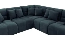 Goossens excellent hoekbank kubus blauw stof - 8252767-goossens-excellent-kubus-bank-stof-blauw-01