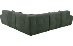 Goossens excellent hoekbank kubus groen stof - 8252768-goossens-excellent-kubus-bank-stof-groen-01