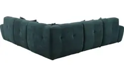 Goossens excellent hoekbank kubus groen stof - 8252769-goossens-excellent-kubus-bank-stof-groen-01