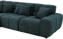 Goossens excellent hoekbank kubus groen stof - 8252769-goossens-excellent-kubus-bank-stof-groen-01