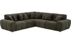 Goossens excellent hoekbank kubus groen stof - 8252770-goossens-excellent-kubus-bank-stof-groen-01