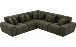 Goossens excellent hoekbank kubus groen stof - 8252770-goossens-excellent-kubus-bank-stof-groen-01