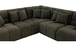 Goossens excellent hoekbank kubus groen stof - 8252770-goossens-excellent-kubus-bank-stof-groen-01