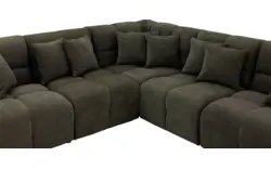 Goossens excellent hoekbank kubus groen stof - 8252770-goossens-excellent-kubus-bank-stof-groen-01