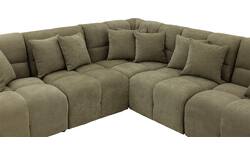 Goossens excellent hoekbank kubus groen stof - 8252771-goossens-excellent-kubus-bank-stof-groen-01