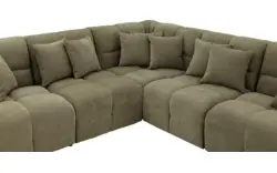 Goossens excellent hoekbank kubus groen stof - 8252771-goossens-excellent-kubus-bank-stof-groen-01