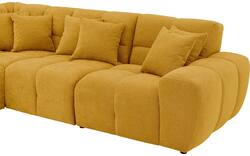 Goossens excellent hoekbank kubus geel stof - 8252772-goossens-excellent-kubus-bank-stof-geel-01