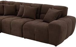 Goossens excellent hoekbank kubus bruin stof - 8252775-goossens-excellent-kubus-bank-stof-bruin-01