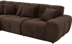 Goossens excellent hoekbank kubus bruin stof - 8252775-goossens-excellent-kubus-bank-stof-bruin-01