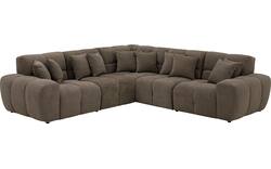 Goossens excellent hoekbank kubus bruin stof - 8252776-goossens-excellent-kubus-bank-stof-bruin-02