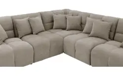 Goossens excellent hoekbank kubus bruin stof - 8252777-goossens-excellent-kubus-bank-stof-bruin-01