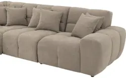 Goossens excellent hoekbank kubus bruin stof - 8252778-goossens-excellent-kubus-bank-stof-bruin-01