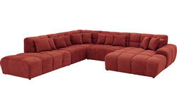 Goossens excellent u bank kubus rood stof - 8252779-gespiegeld-03