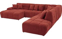 Goossens excellent u bank kubus rood stof - 8252779-goossens-excellent-kubus-bank-stof-rood-01