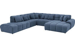 Goossens excellent u bank kubus blauw stof - 8252780-gespiegeld-03