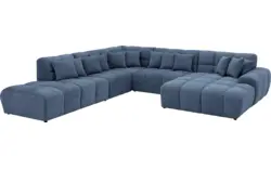 Goossens excellent u bank kubus blauw stof - 8252780-gespiegeld-02