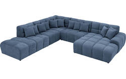 Goossens excellent u bank kubus blauw stof - 8252780-gespiegeld-02