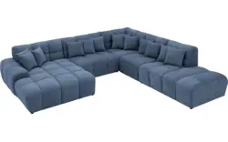 Goossens excellent u bank kubus blauw stof - 8252780-goossens-excellent-kubus-bank-stof-blauw-01