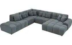 Goossens excellent u bank kubus groen stof - 8252782-gespiegeld-02
