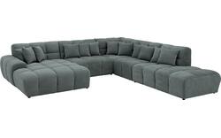 Goossens excellent u bank kubus groen stof - 8252782-goossens-excellent-kubus-bank-stof-groen-01