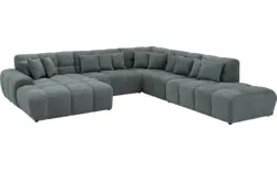 Goossens excellent u bank kubus groen stof - 8252782-goossens-excellent-kubus-bank-stof-groen-01