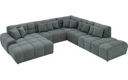 Goossens excellent u bank kubus groen stof - 8252782-goossens-excellent-kubus-bank-stof-groen-01