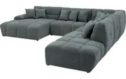 Goossens excellent u bank kubus groen stof - 8252782-goossens-excellent-kubus-bank-stof-groen-01