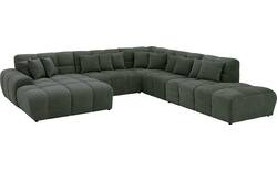Goossens excellent u bank kubus groen stof - 8252784-goossens-excellent-kubus-bank-stof-groen-01