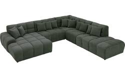 Goossens excellent u bank kubus groen stof - 8252784-goossens-excellent-kubus-bank-stof-groen-01