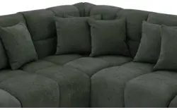 Goossens excellent u bank kubus groen stof - 8252784-goossens-excellent-kubus-bank-stof-groen-01