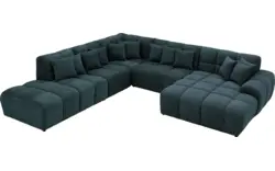 Goossens excellent u bank kubus groen stof - 8252785-gespiegeld-02