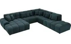 Goossens excellent u bank kubus groen stof - 8252785-goossens-excellent-kubus-bank-stof-groen-01