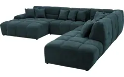 Goossens excellent u bank kubus groen stof - 8252785-goossens-excellent-kubus-bank-stof-groen-01