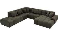 Goossens excellent u bank kubus groen stof - 8252786-gespiegeld-02