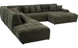 Goossens excellent u bank kubus groen stof - 8252786-gespiegeld-02