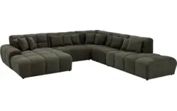 Goossens excellent u bank kubus groen stof - 8252786-goossens-excellent-kubus-bank-stof-groen-01