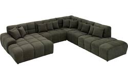 Goossens excellent u bank kubus groen stof - 8252786-goossens-excellent-kubus-bank-stof-groen-01