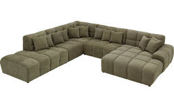 Goossens excellent u bank kubus groen stof - 8252787-gespiegeld-02