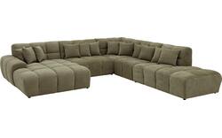 Goossens excellent u bank kubus groen stof - 8252787-goossens-excellent-kubus-bank-stof-groen-01